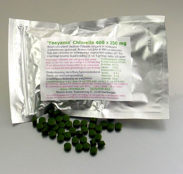 400 tabs 250 mg Yaeyama Chlorella Vacuumpack